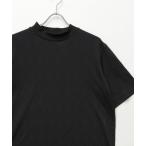 tシャツ クールマックス モックネック デザイン 半袖 Tシャツ メンズ