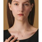 ネックレス 「WEB限定」イニシャルA／K10ダイヤモンドネックレス レディース