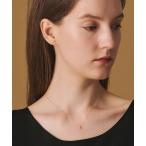 ネックレス 「WEB限定」イニシャルS／K10ダイヤモンドネックレス レディース