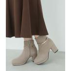 ブーツ 「WEB限定XLサイズあり」取り外しできるパールブーツ レディース