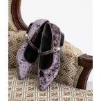 パンプス ポインテッドトゥ メリージェーンパンプス