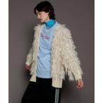 カーディガン レディース Shaggy Fringe Hand Cardigan/シャギーフリンジハンドカーディガン「MAISON SPECIAL/メ