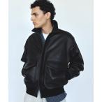革ジャン ライダース LAMB LEATHER A-2 JACKET / ラムレザーA2ジャケット メンズ レディース
