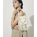 バッグ ハンドバッグ レディース SM NET PEARL BAG フィッシュネットシーソルト