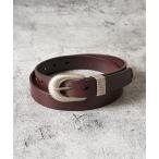 ベルト 「UNIVERSAL OVERALL」別注 ウエスタンレザーベルト メンズ レディース