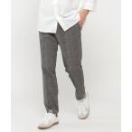 パンツ ポリエステルドットトラウザー メンズ