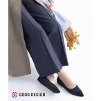 パンプス 「洗える」起毛 ポインテッドパンプス