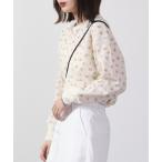 tシャツ JEMORGAN ワッフル花柄切替ロンT（パック入り） レディース