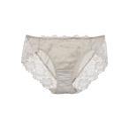 ショーツ 「ヒップ脚口レース＋ゴム不使用で響きにくい」ミラクルフィットショーツ