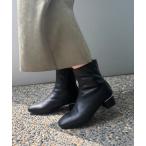 ブーツ ソフトレザーメタリックラインブーツ 31409 レディース