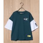 tシャツ 「30」「LOGOS/ロゴス」DRY天竺 ロゴデザイン 6分袖Tシャツ キッズ 子供服 男の子 女の子