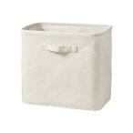 ショッピング無印 収納 ポリエステル麻　ソフトボックス　長方形　大　約幅３７×奥行２６×高さ３４ｃｍ