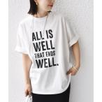 ショッピングtシャツ レディース 半袖 tシャツ 「SHIPS別注」81BRANCA:5分袖 ロゴ TEE 24SS レディース