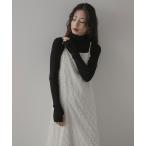 ニット セーター リブタートルニット レディース