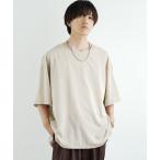 tシャツ 「MinoriTY」さらさら夏素材とろみシャイニーTシャツ ビッグTシャツ オーバーサイズ ルーズシルエット カットソー メンズ 夏服 メン