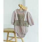ベビー服 「ベビー」ビスチェ風 レース フリル ロンパース キッズ