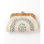 クラッチバッグ パーティーバッグ 「Swaraj/スワラージ」ラタンフレーム・ジュートクラッチバッグ レディース メンズ