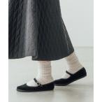 ショッピングストラップ シューズ drogheria Crivellini | ベルベット ストラップシューズ WOMEN レディース