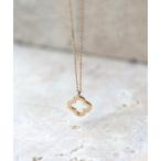 ネックレス ゴールド クローバー ネックレス | K10YG レディース メンズ