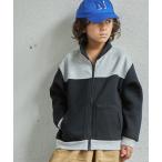 ブルゾン アウター 「PAIRMANON STREET」配色 切替え スタンドカラー ジャージブルゾン キッズ 子供服 男の子
