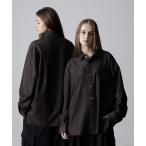 シャツ ブラウス 【CLEL】Ring Snap Loose  Shirt/リングスナップ ルーズシャツ