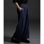 パンツ メンズ High Count 3 Tuck Wide Pants