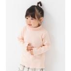 tシャツ リブハイネックTシャツ キッズ 子供服 女の子