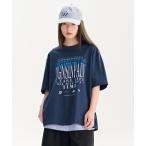 ショッピングレディ 夏 tシャツ 「TGNS」We NEED MUSIC gradient font print Tee / 「ツーガンズ」ロゴプリント半袖Tシャツ レディー