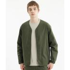 カーディガン ブリテック BR043 ドットカーディガン ストレッチツイル メンズ