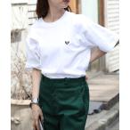 tシャツ 「Hanes」BEEFY T-SHIRT　1P　ワンポイントロゴ刺繍 メンズ レディース