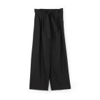 パンツ レーヨンポリエステル カマーベルトパンツ レディース