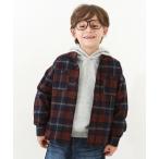 ブラウス シャツ バンドカラー ネルシャツ キッズ 子供服 男の子