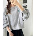 トレーナー スウェット 「新色追加」GeeRA別注「U.S. POLO ASSN.」春 にも使える。袖ボリュームショート裏起毛スウェット レディース