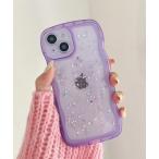 スマホケース 「urge select」キラキラ スパンコール ウェーブデザイン iPhoneケース「iPhoneシリーズ/各種機種対応」