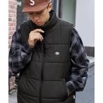 ダウンベスト ベスト DISCUS ATHLETIC / ディスカスアスレチック ポイントロゴワッペン 中綿スタンドベスト メンズ レディース