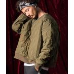 mlt4418-Quilting fabric long sleeve pullover тянуть over мужской 