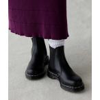 ブーツ Dr.MARTENS/ドクターマーチン/2976 WHITE STITCH チェルシーブーツ レディース