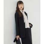 ショッピングツイード ジャケット ノーカラージャケット 「セットアップ着用可能」ロービングツイード ノーカラージャケット レディース