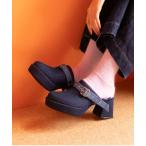 サンダル ベルテッドサボサンダル レディース