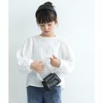 ブラウス シャツ キッズ ドビー刺繍ブラウス キッズ 子供服 女の子