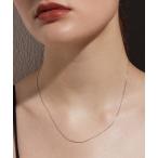 ネックレス 「CENE」セネ/0.6mmチェーンネックレス/45cm レディース