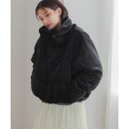 ジャケット ブルゾン ベロアボリュームネックブルゾン　906767 レディース