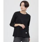 tシャツ 「ウォッシャブル」タイガーパッチカットソー レディース