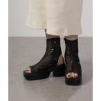 サンダル LOVEHUNTER オープントゥ厚底ブーツサンダル レディース