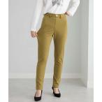 パンツ 防風ストレッチ素材ストレートパンツ股下６８cm レディース