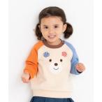 トレーナー  顔ドン ラグラントレーナー キッズ 子供服 男の子 女の子