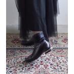 ブーツ 「Bridget Birkin」パールチェーンヒールストレッチショートブーツ(533037) レディース