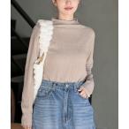 ショッピングカットソー tシャツ カットシャーリングタートルカットソー レディース