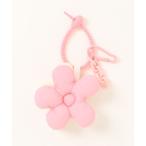  брелок для ключа [HOOK] двусторонний цветок с хлопком очарование 