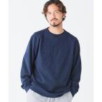 tシャツ アンシュリンカブル・ミニ・ワッフル・ヘンリー、長袖 米国フィット・レギュラー メンズ